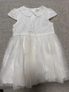 mamas&papas アイボリードット柄　ベビードレス（86cm）のサムネイル