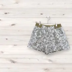総柄ショートパンツ ショーパン Y2K リゾート エスニック ボタニカル 春夏