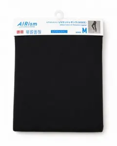 エアリズム コットン　UVカットレギンス M ブラック