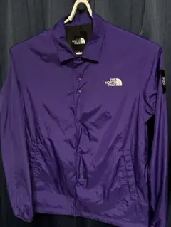 ノースフェイス パープル コーチジャケット 廃盤品