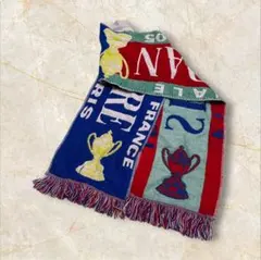 00S AJオセール セダン フランス ジダン サッカーマフラー フットボール