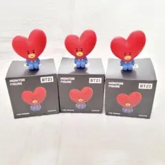 新品★BT21公式 TATA モニターフィギュア 3体セット