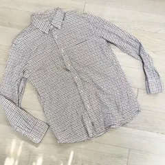 ユニクロ　チェックシャツ ネルシャツのサムネイル