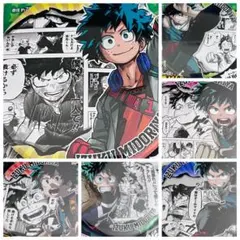 ヒロアカ 緑谷 デク コレクション 缶バッジ HEROS ヒーローズ 5点
