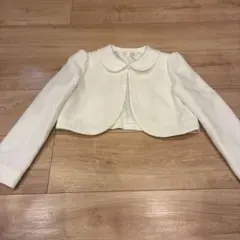 H=□+1 PLUS ONE ボレロ ホワイト 130cm