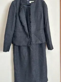 B：MING by BEAMSツイードスーツ L卒業式卒園入学式ワンピース