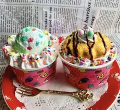 アイスクリームコーンのモルタル鉢＊ - メルカリ