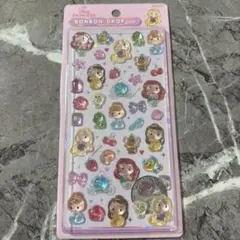 正規品　ディズニー プリンセス ボンボンドロップシール