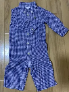 【新品同様 】ラルフローレン ベビーロンパース サイズ6M