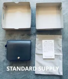 【新生活に】STANDARD SUPPLY 二つ折り財布 箱・袋付き