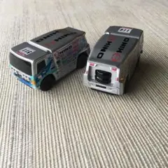 日野 ダカールラリー ￼ミニカー 2台セット HINO
