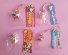 サンリオ　ハローキティ　ご当地キティ 根付け　ストラップ　4個セット