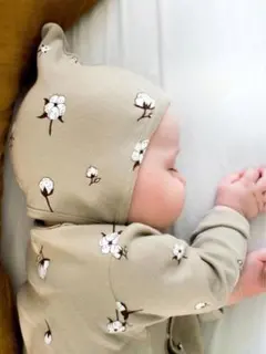 【organic zoo】 0-3m ベビー ボンネット