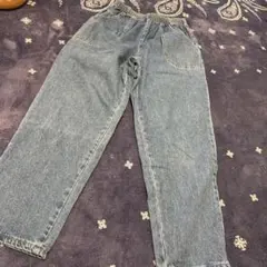 ウエストゴム デニム