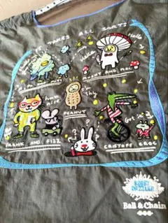 BOBBY DAZZLEY 刺繍エコバッグ グレー 新品未使用品のサムネイル