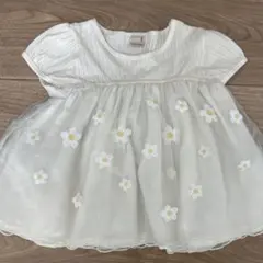 petit main 花柄チュニック 100サイズ