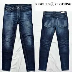 RESOUND CLOTHING ブラックデニム スキニー サイズ2 - メルカリ