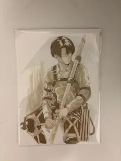 劇場版 進撃の巨人 復活上映 入場特典 リヴァイ イラストカード