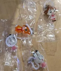 アニマル横町 めじるしアクセサリー (あみ/イヨ×2/ケンタ)
