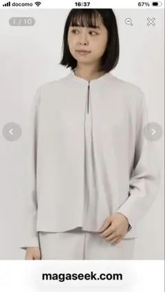 セオリーリュクス￼ ブラウス