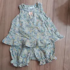 値下げ(^ー^)bebe　70-80cmのセットアップ（さらっとした着心地）