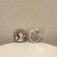 おジャ魔女どれみ　ピリカピララコンパクトミラー２　刺繍缶バッチ　ガチャガチャ