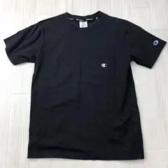Champion チャンピオン ポケット Tシャツ ブラック S