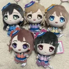 Poppin'Party ぷちっしゅ ぬいぐるみ 全5種 バンドリ - メルカリ