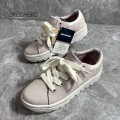 新品✨SKECHERS スケッチャーズ　スニーカー memoryformピンクのサムネイル