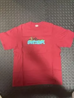 Supreme シュプリーム Tシャツ グラフィティロゴ レッド Lサイズ 