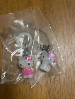 ハローキティ めじるしアクセサリー チャーミーキティ お花キティ 2個セット