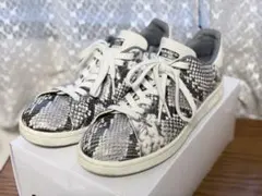 adidas STAN SMITH EH0151 スネークスキン 24.5cm