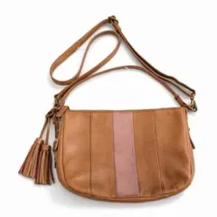 FOSSIL 2way ショルダーバッグ ブラウン 斜め掛け カジュアルのサムネイル