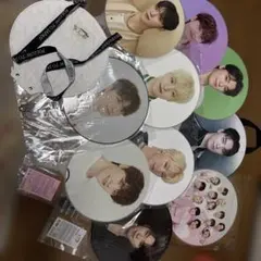 **）様 SEVENTEEN ディノ うちわ、カバーセット