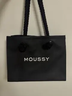 MOUSSY トートバッグ 黒のサムネイル