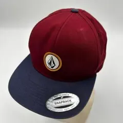 希少【Volcom】ボルコム 帽子 Yupoong 刺繍ロゴ ストリート