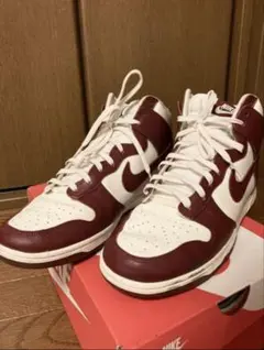 NIKE DUNK HIGH TEAM RED ダンク チームレッド
