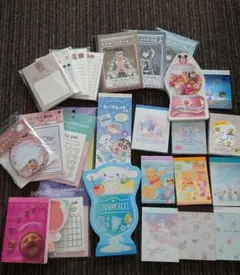 シナモロール メモ用紙セット 複数点まとめ売り