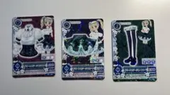 アイカツカード 藤堂ユリカ グリーンステージコーデ 3枚セット
