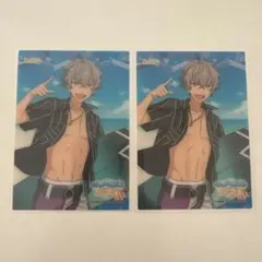 あんスタ　大神晃牙　クリアカード　2枚