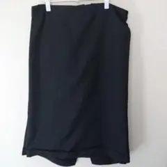 激レア 変形 モード 黒 巻スカート風ワイドパンツ
