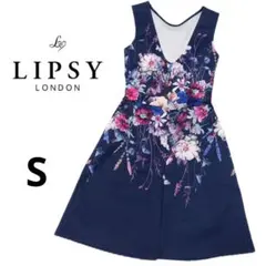 LIPSY LONDON フラワープリントノースリーブワンピースのサムネイル