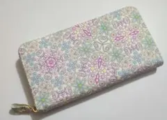フーシフェルナーレ FU-SI FERNALLE 花柄 L字ファスナー レザー - メルカリ