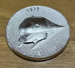 鉄道100年記念 メダル 1972年 일본국유철도