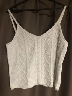 GU ニット ベスト グレー