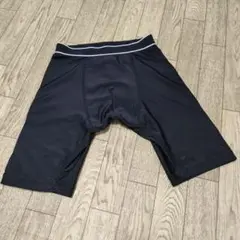 黒 スライディングパンツ クッションパッド付き