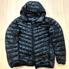00s OLD UNIQLO ウルトラライトダウンジャケット ブラック y2k