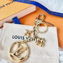 ルイ ヴィトン チャーム ポルトクレ LV スケアクロウ オレンジf-19593