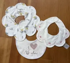 Konny コニー スタイ 1枚＋I♡じーじ スタイ+さくらんぼスタイ3枚セット