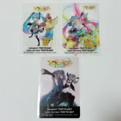 ポケモン 初音ミク ポケミク ららぽーとTOKYO BAY クリアカード 全種